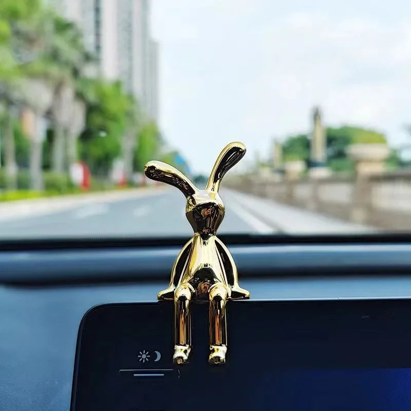 Car Interior Decoration Cartoon Animal Center Console Decoration Personality Room Dining Table Desk Decorations